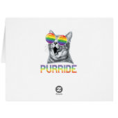 ゲイプライド レインボー サングラス  LGBTQ  ねこ (裏面横)