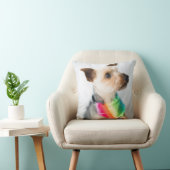 ゲイプライド·レインボー·ドッグ|ヨークシャー·テリア クッション (椅子)