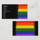 ゲイプライド 名刺 (正面/裏面)
