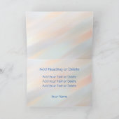 ゲイプライド LGBT レインボーフラグ 愛は愛 LGBTQ カード (内部)