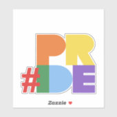 ゲイプライド | #PRIDEステッカー シール (シート)