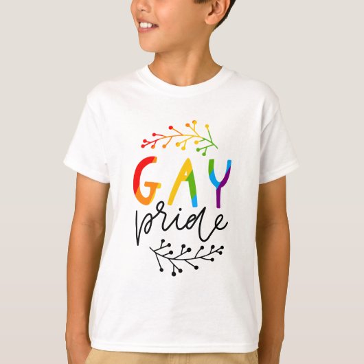ゲイプライド Tシャツ (正面)