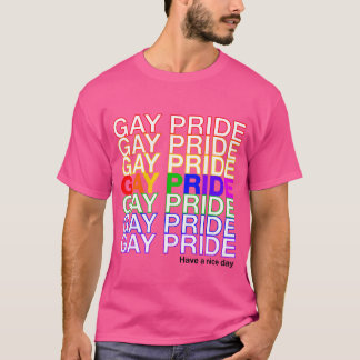 ゲイプライド Tシャツ