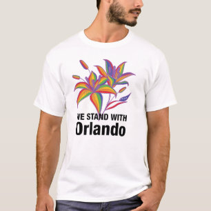 ゲイプライドLGBTの旗の占星家の花 Tシャツ