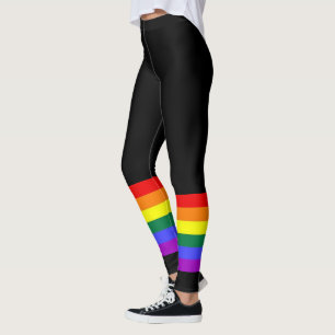 ゲイプライドLGBTカラフル Rainbow レギンス