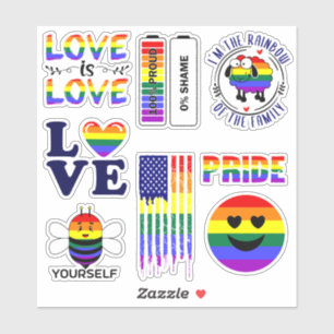 ゲイプライドLGBTビーガン シール