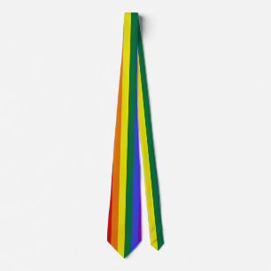 ゲイプライドLGBTレインボー ネクタイ