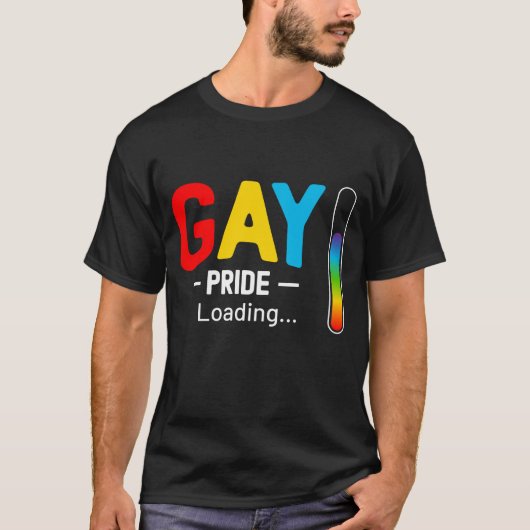 ゲイプライドLGBT月間トランスジェンダーのロード Tシャツ (正面)