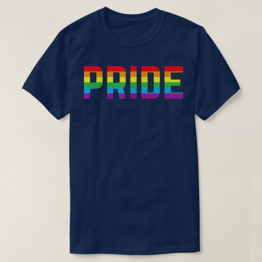 ゲイプライドLGBT認識度今月2019 Tシャツ (デザイン正面)