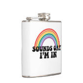 ゲイプライドLGBT Rainbow Soundsゲイ フラスク (右)