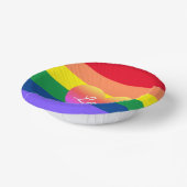 ゲイプライドLGBTQレインボープライドパーティー ペーパーボウル (傾斜あり)