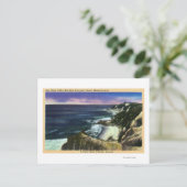 ゲイヘッドクリフストライプのス、ベース魚釣りグラウンド ポストカード (スタンド正面)