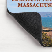 ゲイヘッドライトハウスマーサズヴィネヤードMA マウスパッド (コーナー)