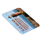 ゲイヘッドライトハウスマーサズヴィネヤードMA マグネット (右側)