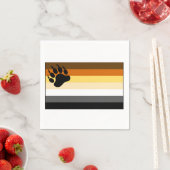 ゲイベアプライドフラグ スタンダードカクテルナプキン (インサイチュ)