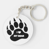 ゲイベアプライドベアポーIハートマイベア キーホルダー (裏面)