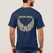 ゲイベアプライド動揺してベアルール熱!! Tシャツ (裏面)