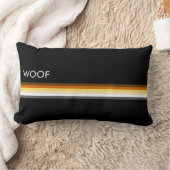ゲイベアプライド国旗男らしWOOFとお洒落 ランバークッション (ブランケット)