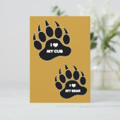 ゲイベアーキューブウェディング招待状 招待状 (スタンド正面)