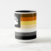 ゲイベアーズプライドフラッグベアーポー マグカップ (中央)