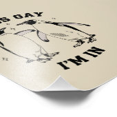 ゲイペンギンサウンドゲイ私はヴィンテージ同性愛者Lgbtqにいる フォトプリント (角)