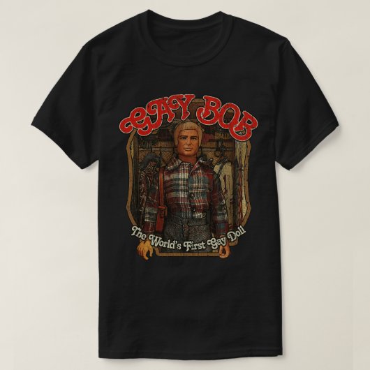 ゲイボブドール1977 Tシャツ (デザイン正面)
