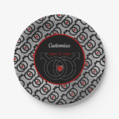 ゲイマリッジシルバー紙プレート ペーパープレート (正面)