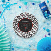 ゲイマリッジホワイト紙プレート ペーパープレート (パーティー)