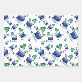 ゲイマンプライドキャット – Be Yourself ラッピングペーパーシート