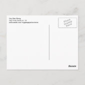 ゲイマンライジング ポストカード (裏面)