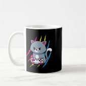 ゲイマーのプライド LGBT ゲーマー ギフ コーヒーマグカップ (左)