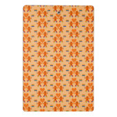 ゲイメンズクリスマスジンジャーブレッドカスタムカップル ミニクリップボード (裏面)