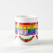 ゲイメンズコーラスクリスマスマグ コーヒーマグカップ (中央)