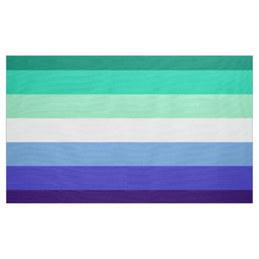 ゲイメンズプライドフラグ(Azure & Blue) ファブリック (ヤード)