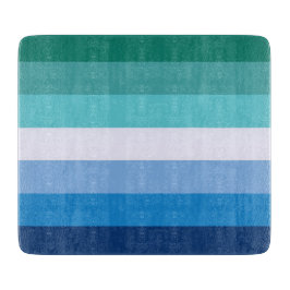 ゲイメンズ国旗（LGBTシンボル） (ゲイプライド) (MLM) ⚣ カッティングボード