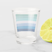 ゲイメンズ国旗（LGBTシンボル） (ゲイプライド) (MLM) ⚣ ショットグラス (裏面)