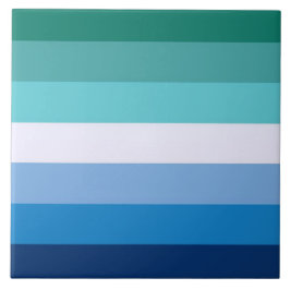 ゲイメンズ国旗（LGBTシンボル） (ゲイプライド) (MLM) ⚣ タイル