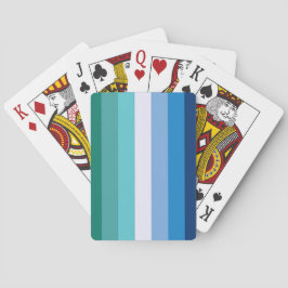 ゲイメンズ国旗（LGBTシンボル） (ゲイプライド) (MLM) ⚣ トランプ