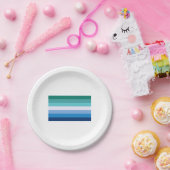 ゲイメンズ国旗（LGBTシンボル） (ゲイプライド) (MLM) ⚣ ペーパープレート (パーティー)