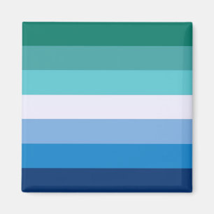 ゲイメンズ国旗(LGBTシンボル) (ゲイプライド) (MLM) ⚣ マグネット