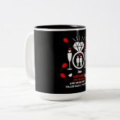 ゲイメンズ結婚3周年記念 ツートーンマグカップ (正面左)