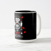 ゲイメンズ結婚3周年記念 ツートーンマグカップ (正面右)