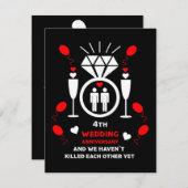 ゲイメンズ結婚4周年記念 (正面/裏面)