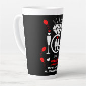 ゲイメンズ結婚5周年記念 カフェラテマグ (左アングル)