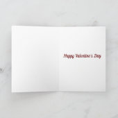 ゲイメンバレンタインデースケッチオブカップルレッド カード (内部)