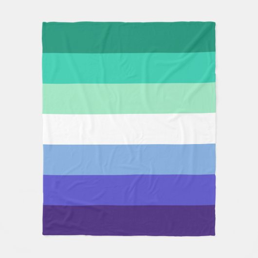 ゲイメンプライド フリースブランケット (正面)