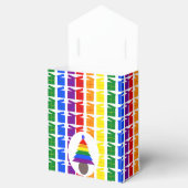 ゲイメンレインボークリスマスツリーとプレゼント フェイバーボックス (オープン)