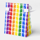 ゲイメンレインボークリスマスツリーとプレゼント フェイバーボックス (裏面サイド)