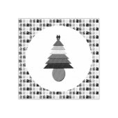 ゲイメンレインボークリスマスツリーとプレゼント ラバースタンプ (インプリント)