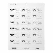 ゲイモダンマ結婚イズ差出人住所 ラベル (フルシート)